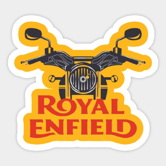 Royal Enfield Royal Enfield Sticker TeePublic